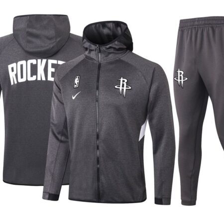 Chándal Houston Rockets NBA 2021/22 Negro | Estilo Basket