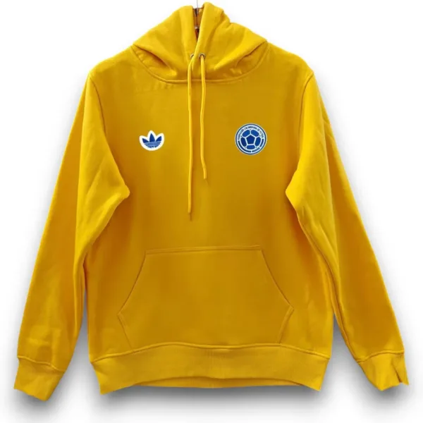 Sudadera Colombia 25/26 Amarilla – Sudadera Adulto