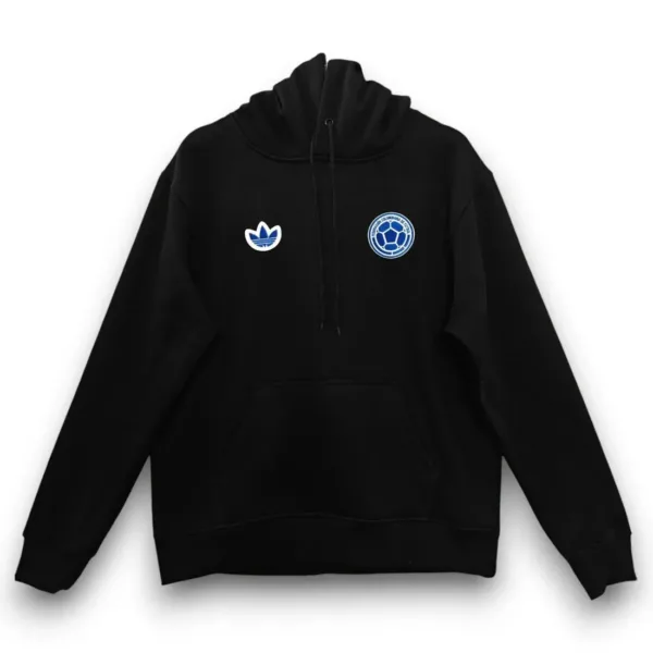 Sudadera Colombia 25/26 Negra – Sudadera Adulto