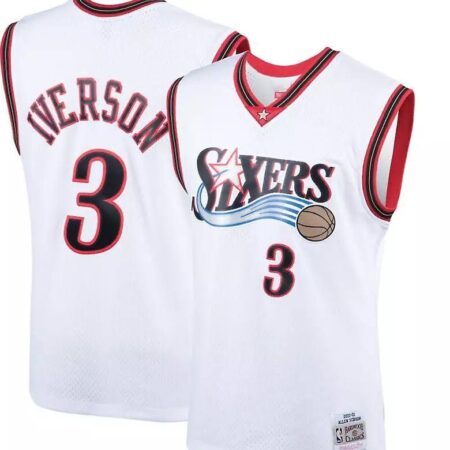 Camiseta Philadelphia 76ers Allen Iverson Mitchell & Ness NBA