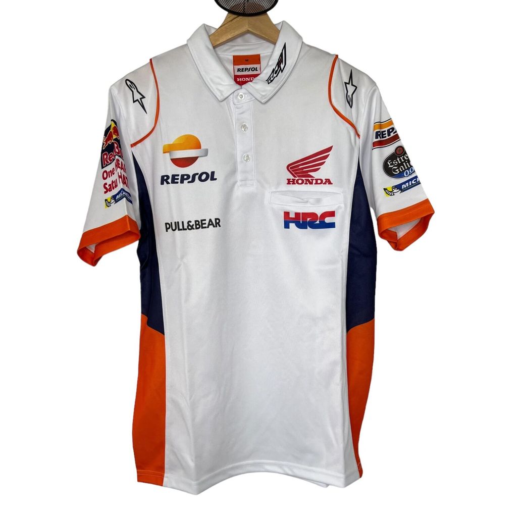 Polo Repsol Honda Team MotoGP 2022 Edición Paddock - Blanco | Camisetas ...