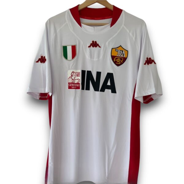 Camiseta AS Roma 2001-2002 Visitante