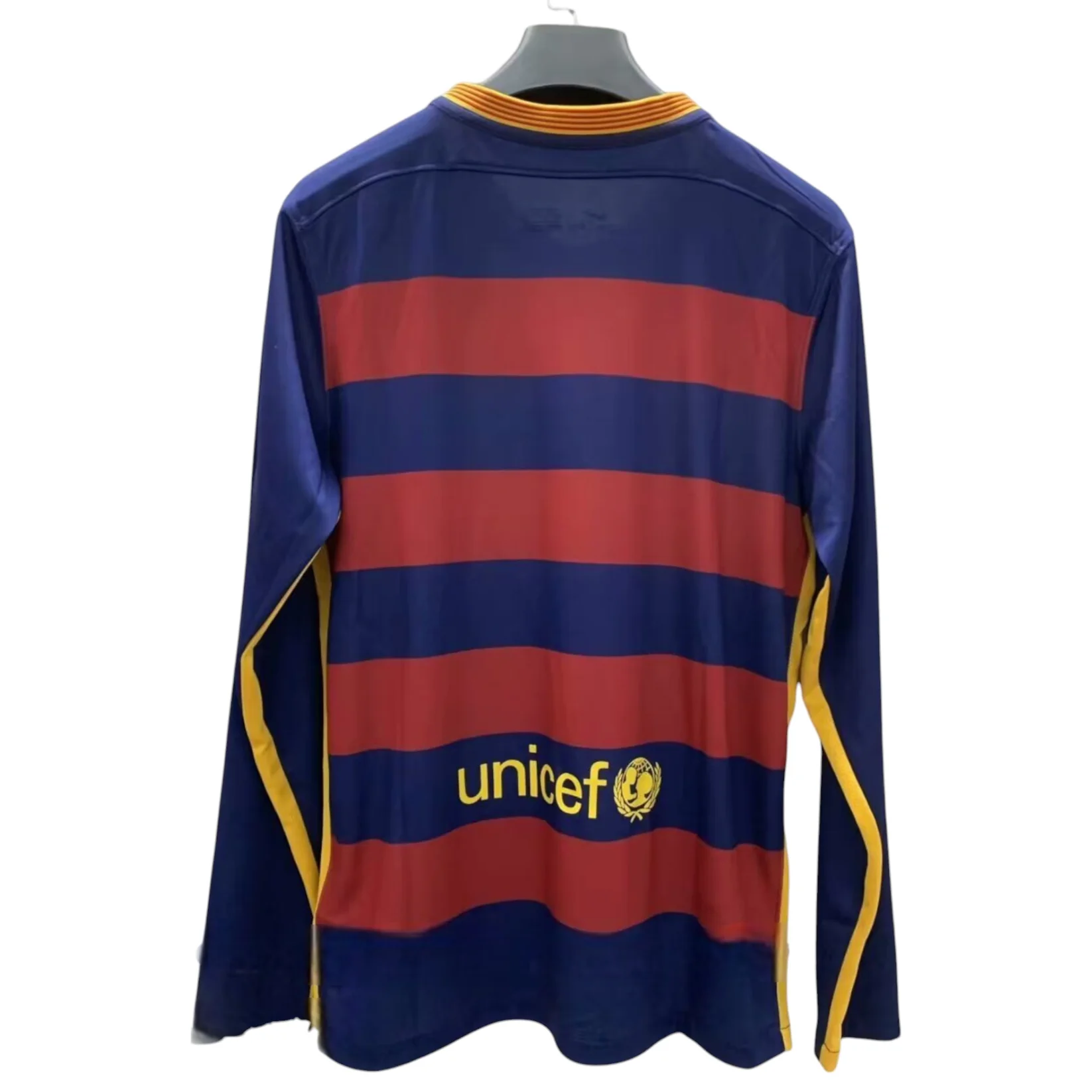 Camiseta Barcelona 2015-2016 Local Manga Larga - Imagen 2