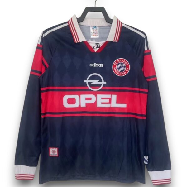 Camiseta Bayern Múnich 1997-1998 Local Manga Larga
