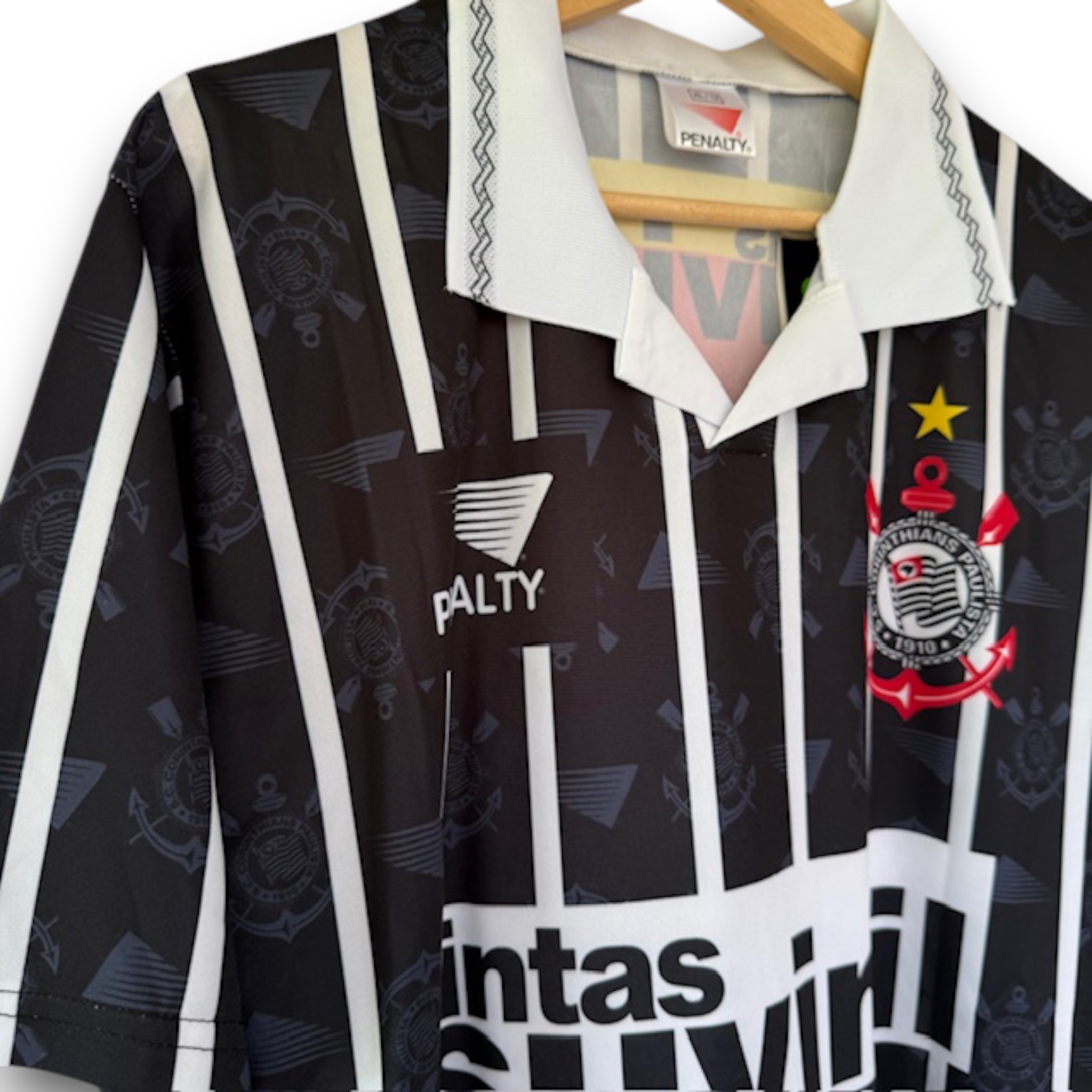 Camiseta Corinthians 1995-1996 Visitante - Imagen 3