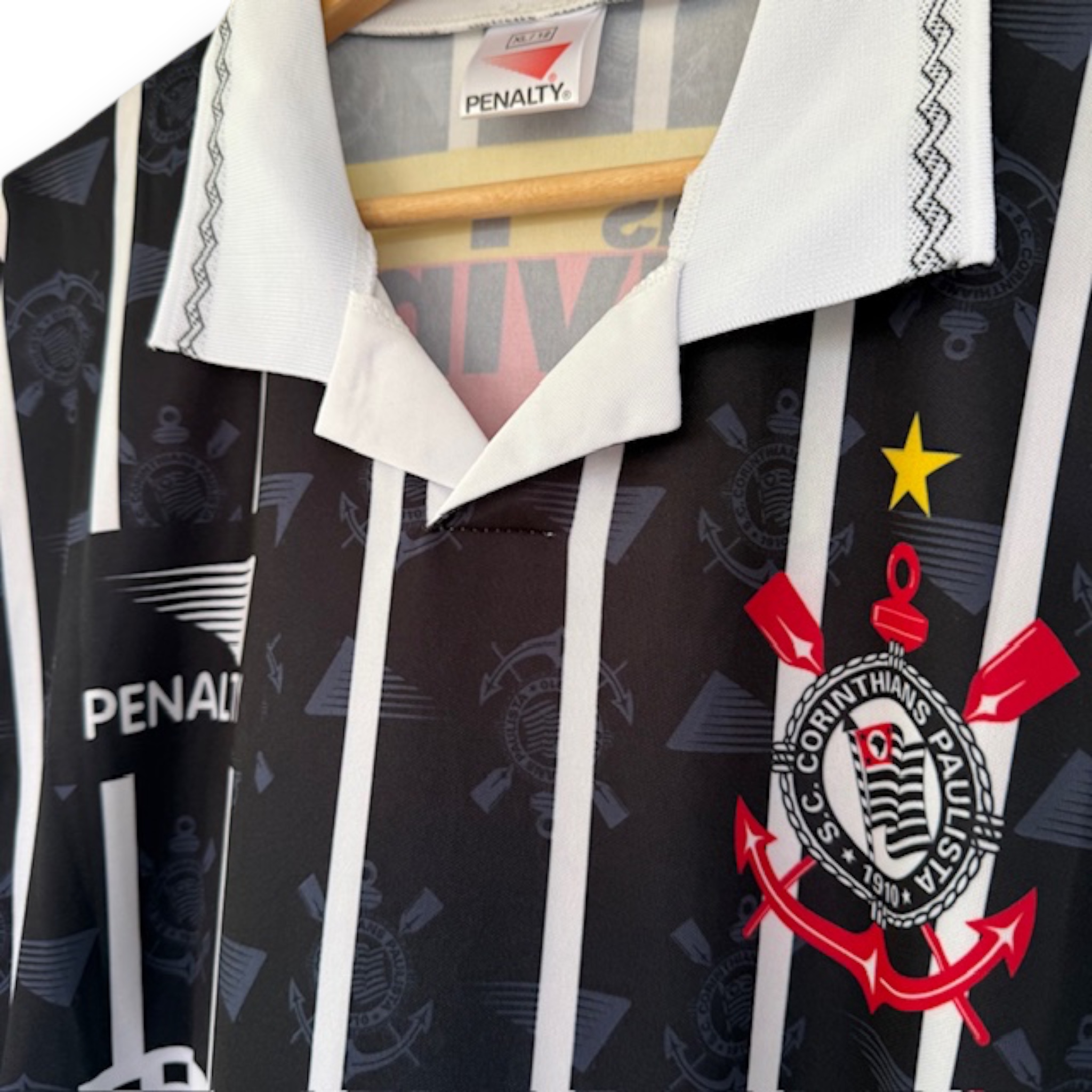 Camiseta Corinthians 1995-1996 Visitante - Imagen 2