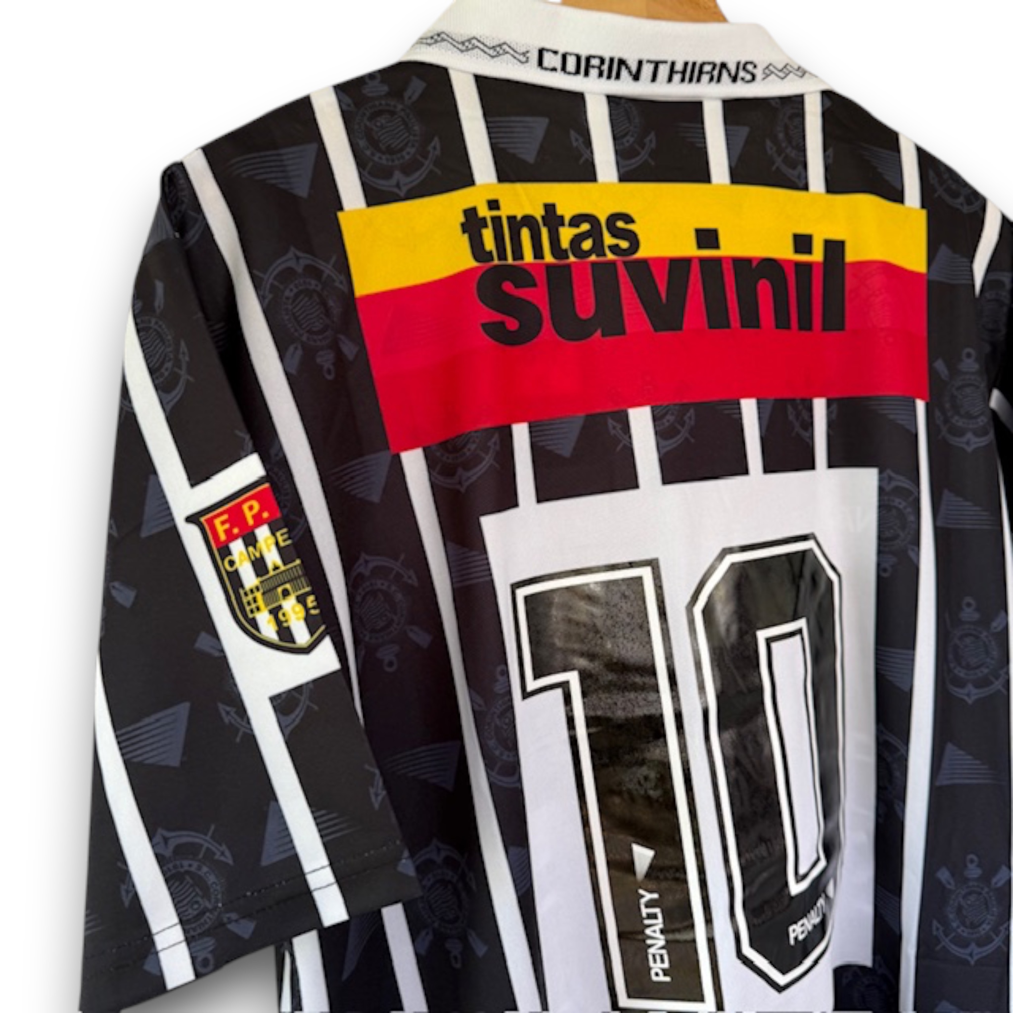Camiseta Corinthians 1995-1996 Visitante - Imagen 4