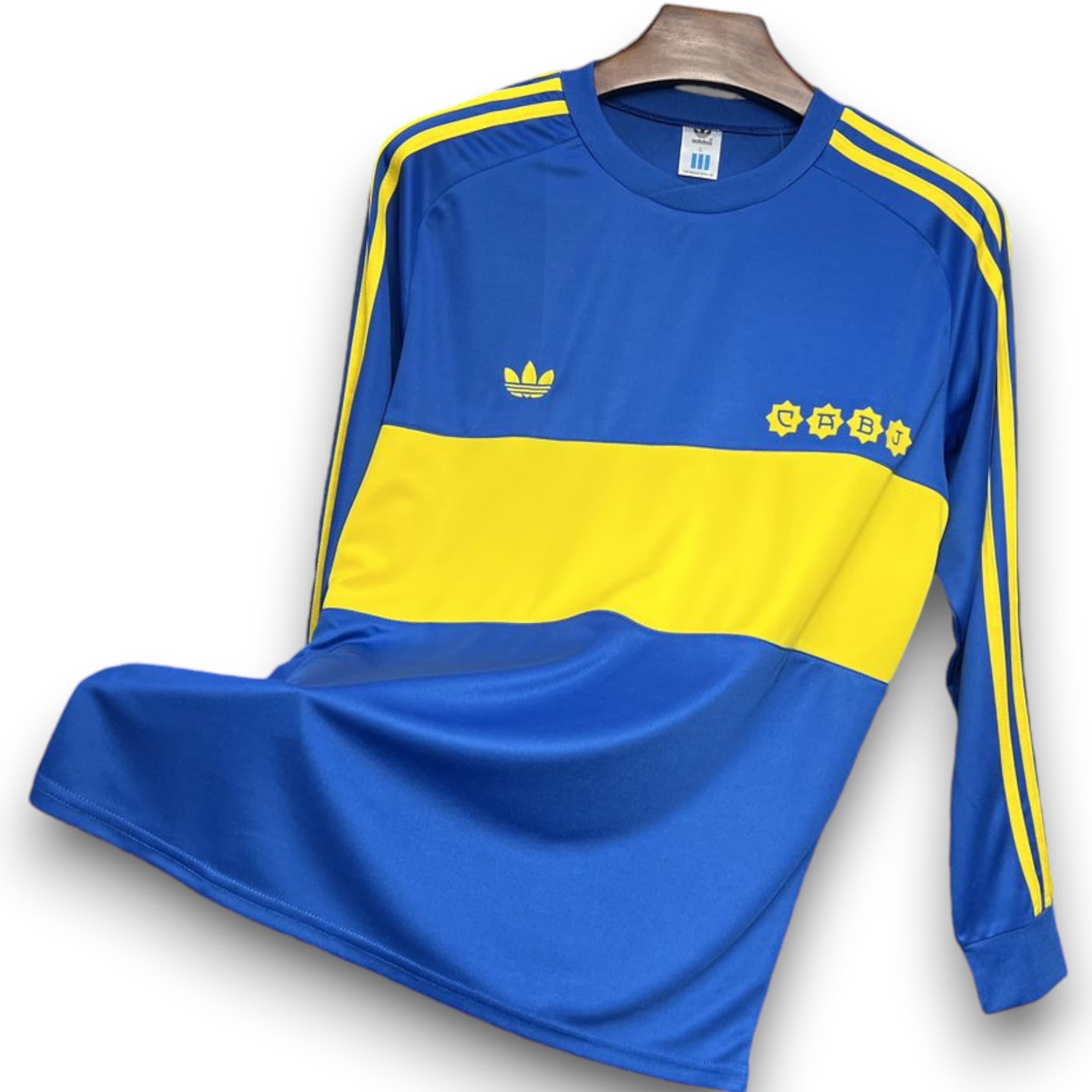 Camiseta Boca Juniors 1981 Local Manga Larga - Imagen 2