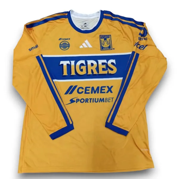 Camiseta Tigres UANL 2026-2027 Local Manga Larga