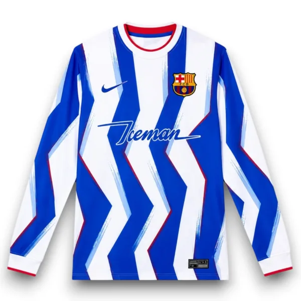 Camiseta Barcelona x Iceman 2026-2027 Especial Manga Larga