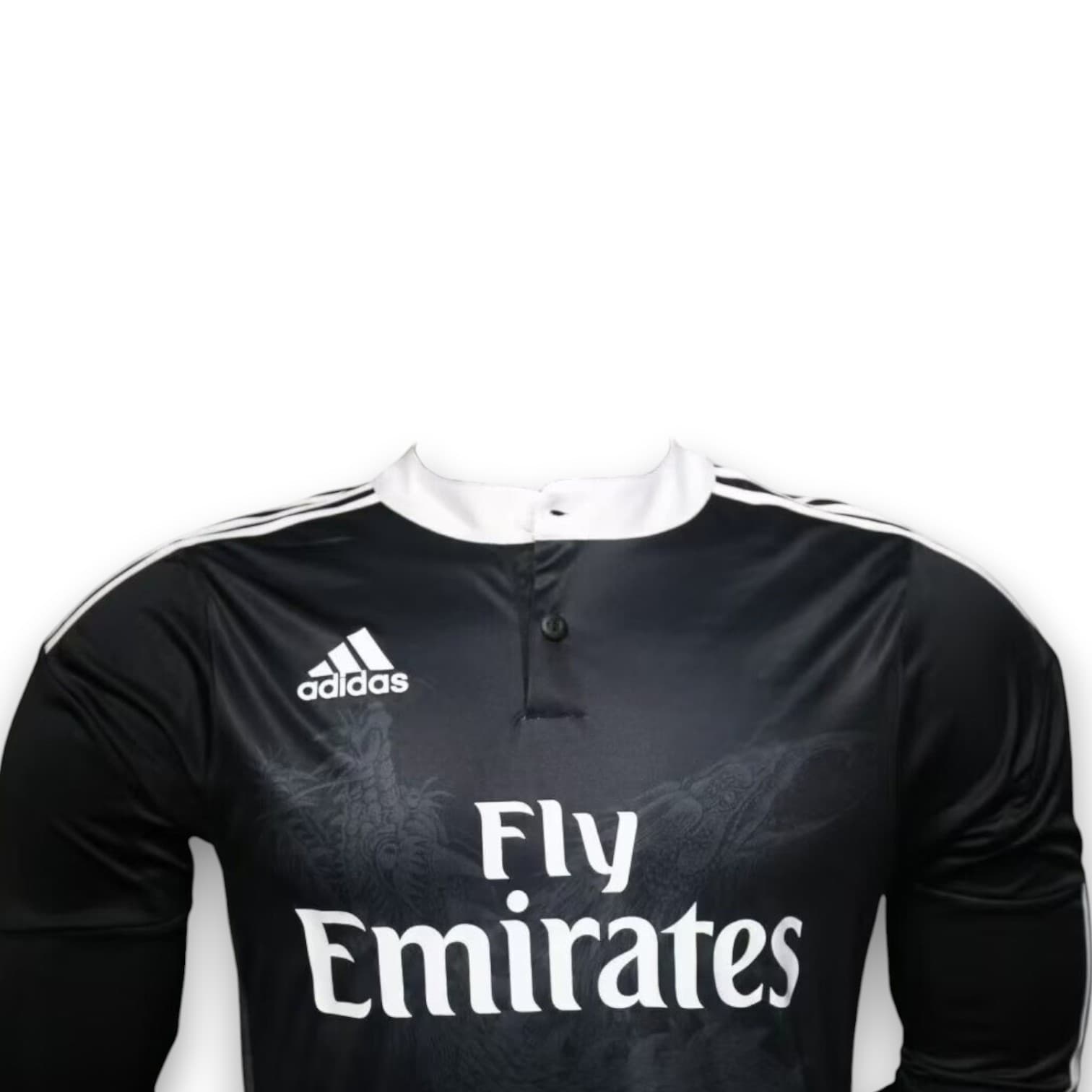 Camiseta Real Madrid 2014-2015 Visitante Manga Larga - Imagen 3