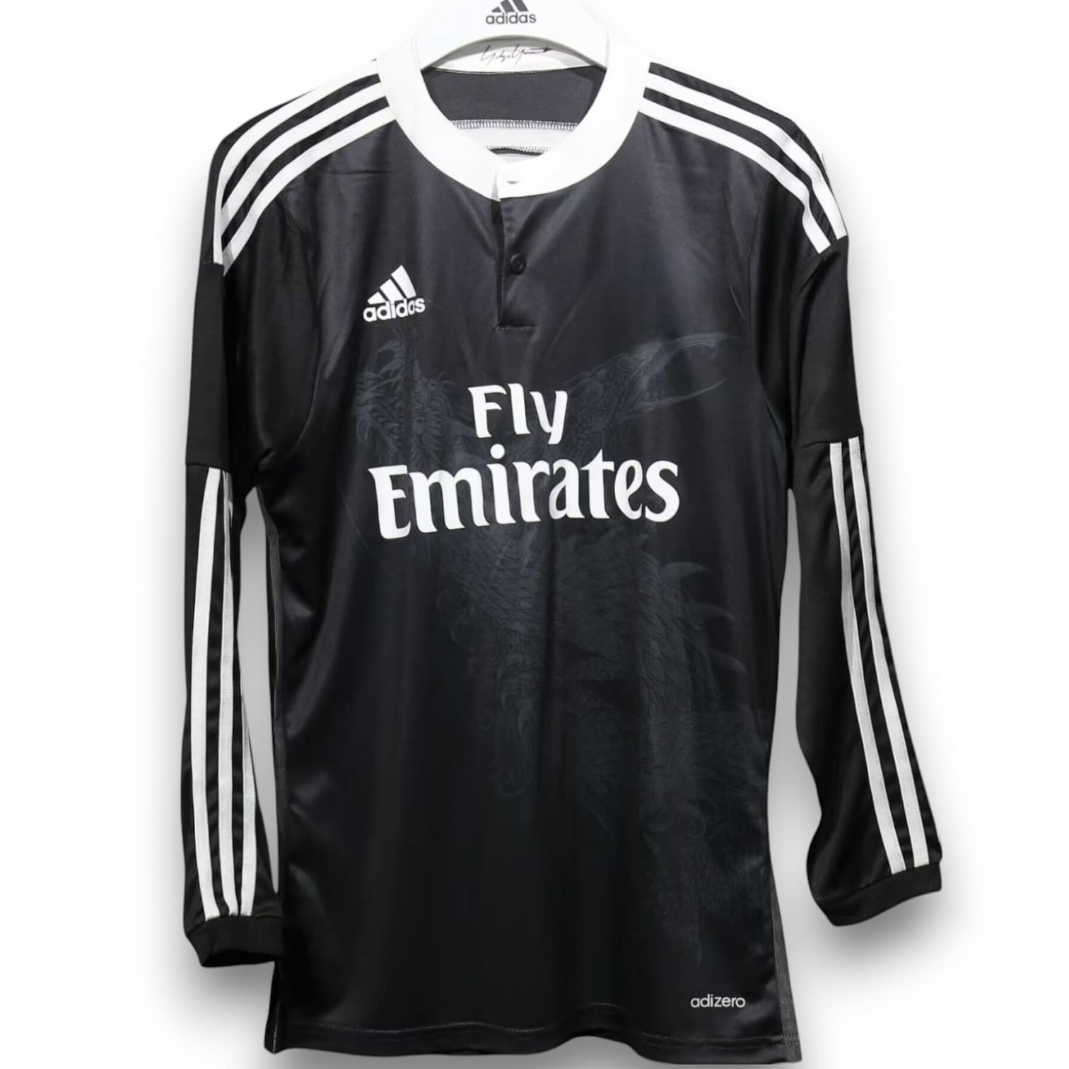 Camiseta Real Madrid 2014-2015 Visitante Manga Larga - Imagen 4