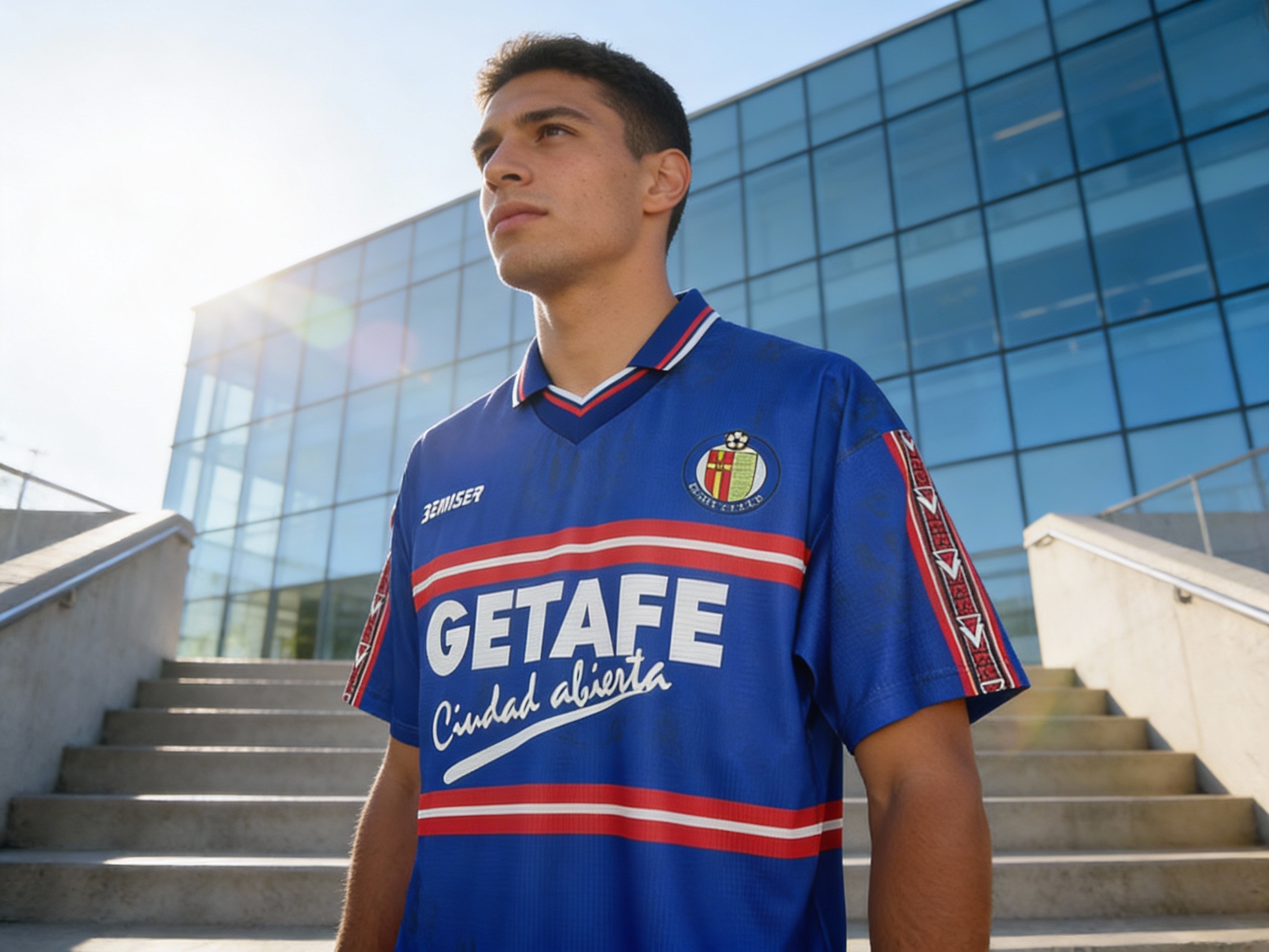 Camiseta Getafe 1998-1999 Local - Imagen 3