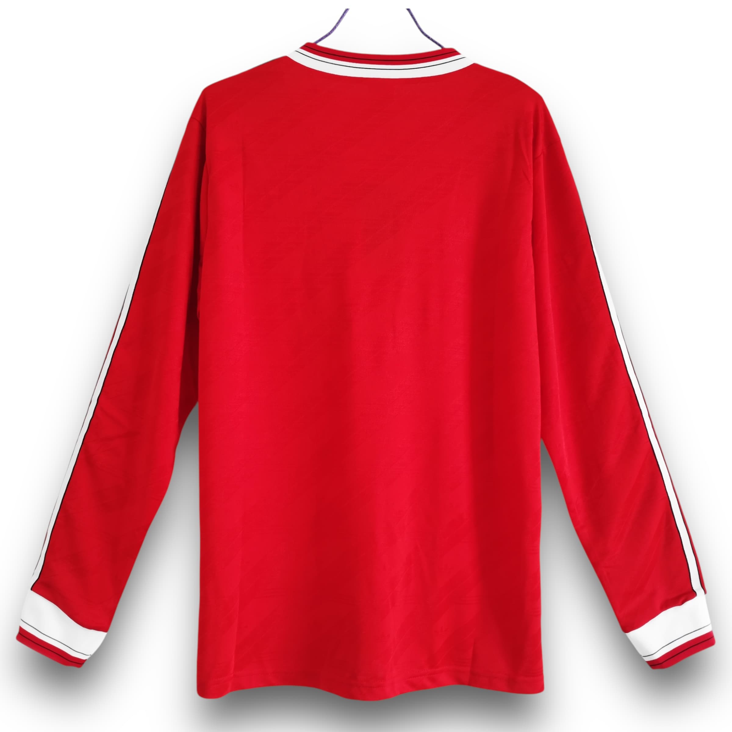 Camiseta Manchester United 1986-1988 Local Manga Larga - Imagen 2