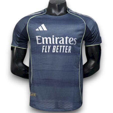 Camiseta Real Madrid 2025-2026 Visitante – Version Pro Player