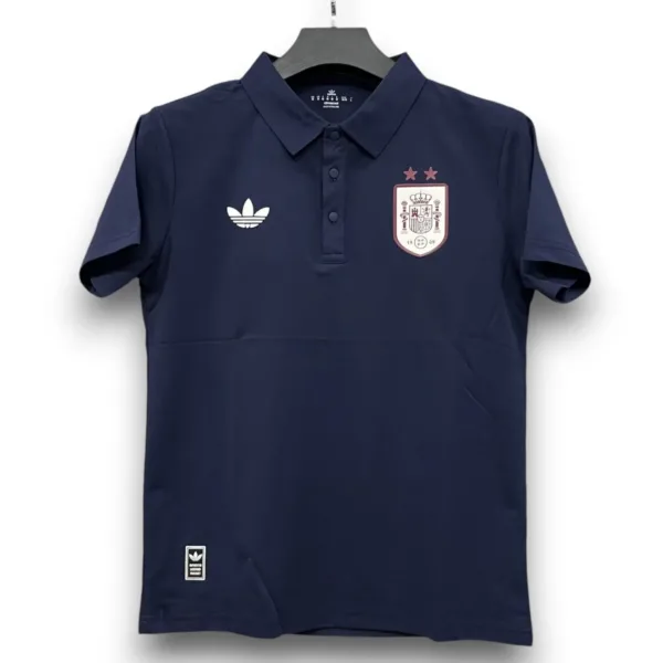 Polo España 2026-2027 Azul Entrenamiento Dos Estrellas