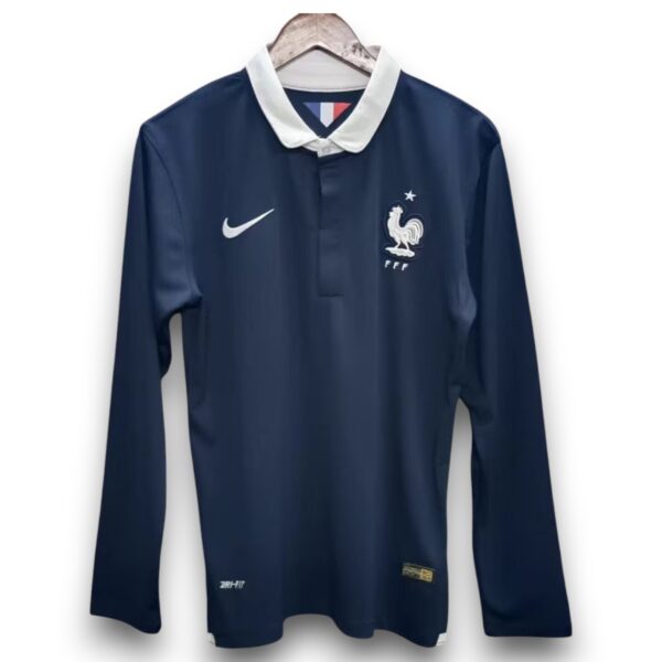 Camiseta Francia 2014 Local Manga Larga