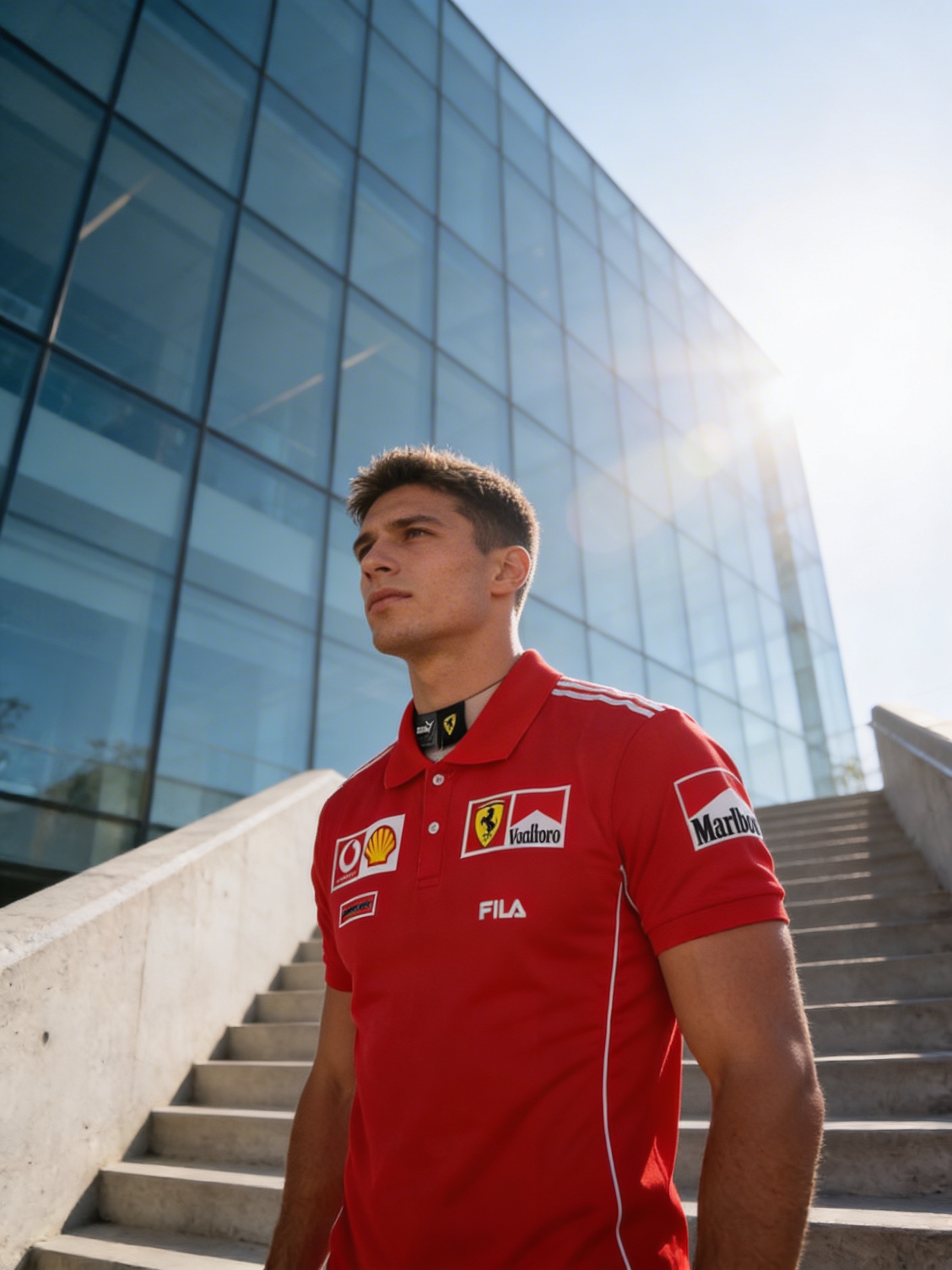 Polo Ferrari F1 Team 2025-26 | Colección Scuderia Maranello - Imagen 6