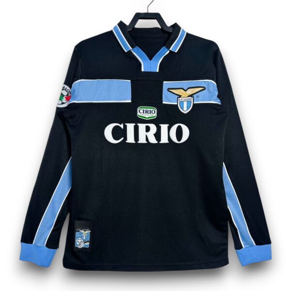 Camiseta Lazio 1998-2000 Visitante Manga Larga