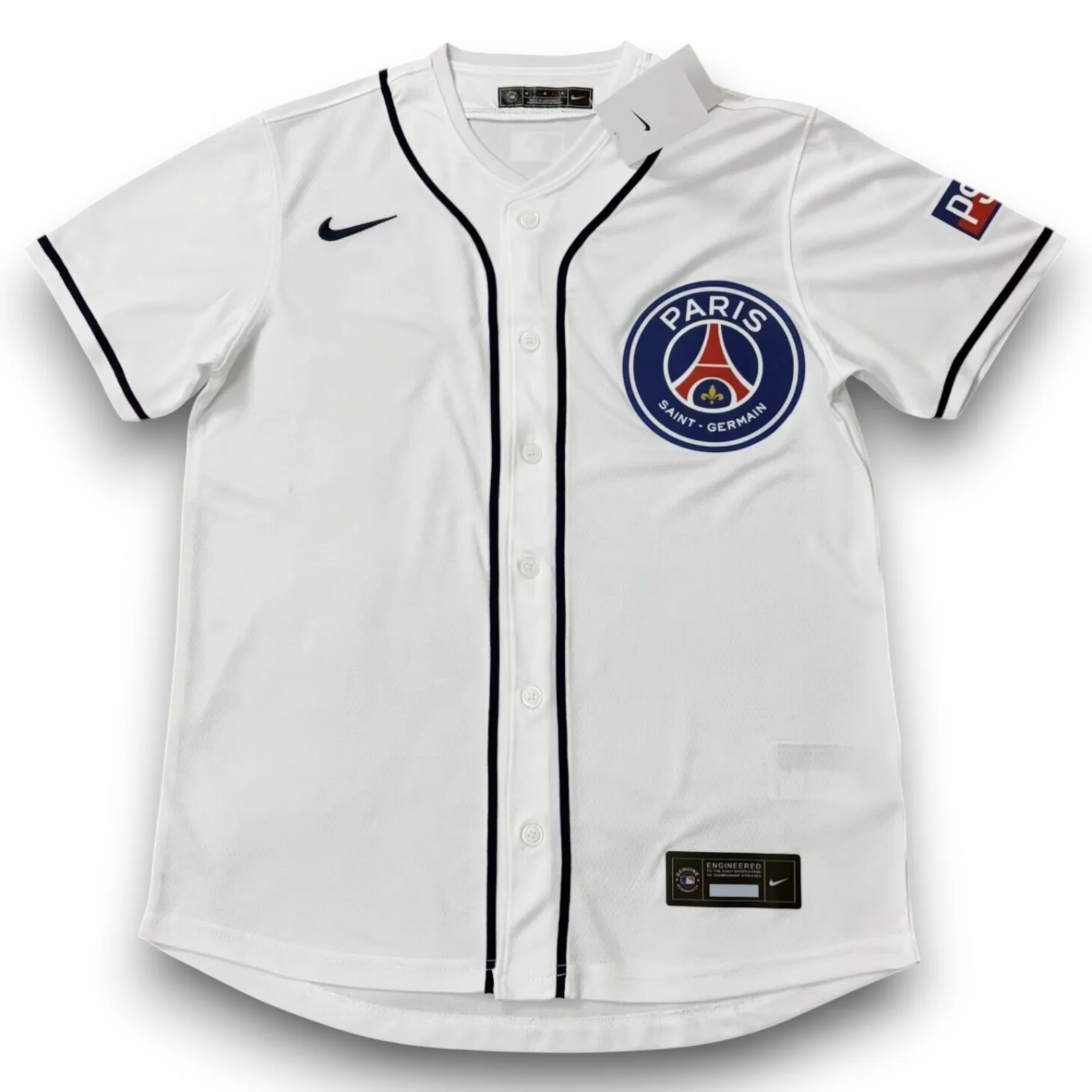 Camiseta París 2025-2026 Beisbol Blanca - Imagen 2
