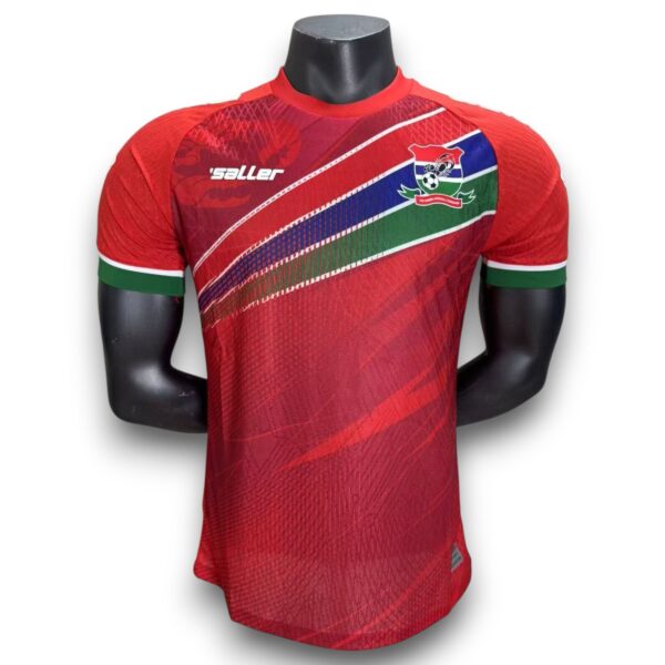 Camiseta Gambia 2025-2026 Local – Version Pro Player