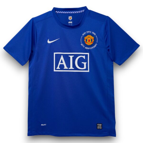 Camiseta Manchester United 2008-2009 Alternativa 40th