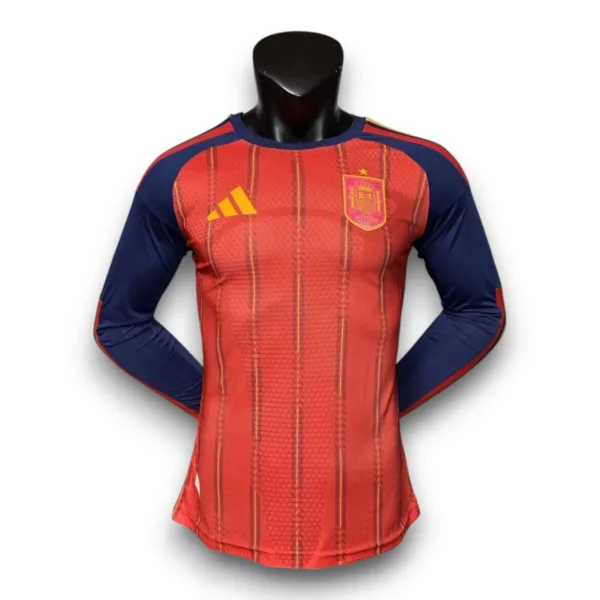 Camiseta España 2026-2027 Local Manga Larga – Version Pro Player
