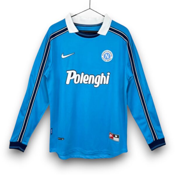 Camiseta Nápoles 1998-1999 Local Manga Larga