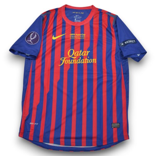 Camiseta Barcelona 2011-2012 Local Final UEFA