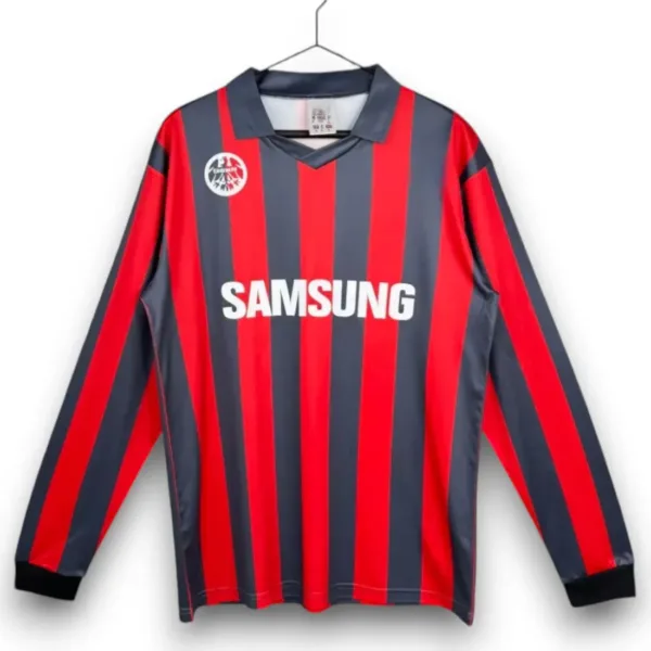 Camiseta Eintracht Frankfurt 1991-1992 Local – Manga Larga