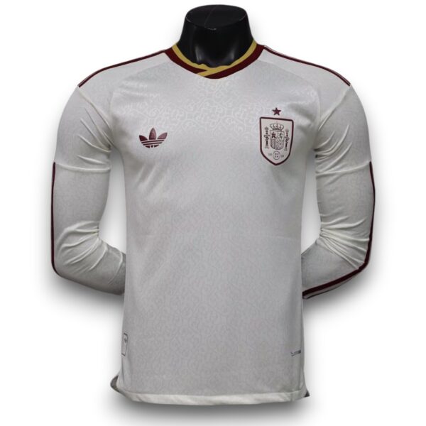 Camiseta España 2026-2027 Visitante Manga Larga – Version Pro Player