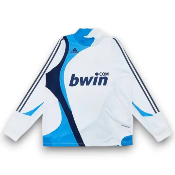 Sudadera Real Madrid 2007-2008 Local – Sudadera Adulto