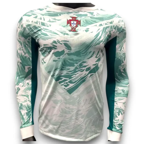 Camiseta Portugal 2026-2027 Visitante – Version Pro Player Manga Larga