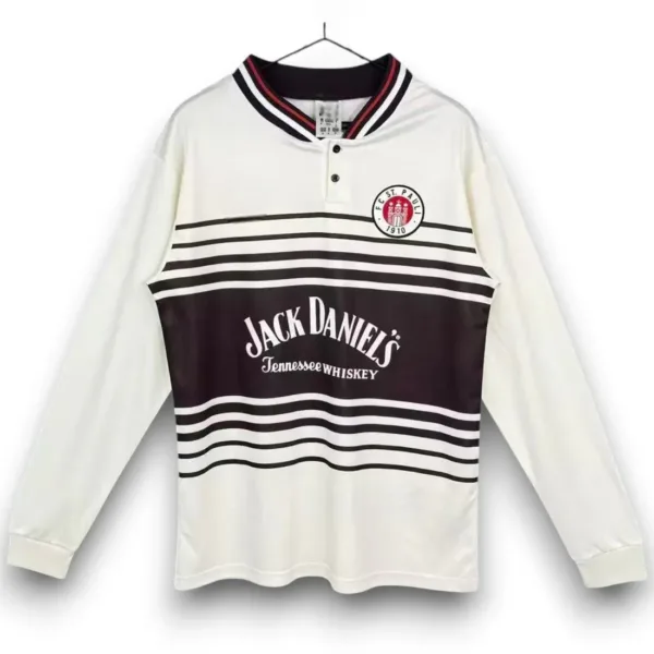 Camiseta St.Pauli 1997-1998 Local Manga Larga