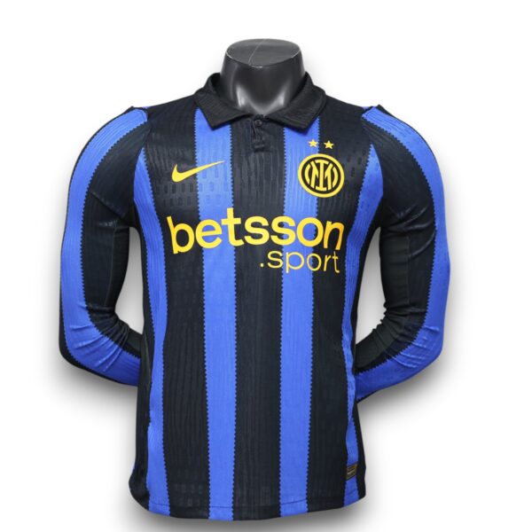 Camiseta Inter de Milán 2026-2027 Local Manga Larga – Versión Pro Player