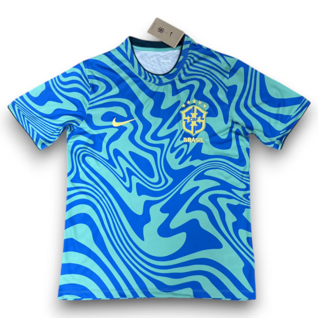 Camiseta Brasil 2026-2027 Prepartido - Imagen 2