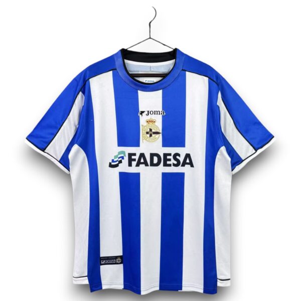Camiseta Deportivo La Coruña 2002-2003 Local
