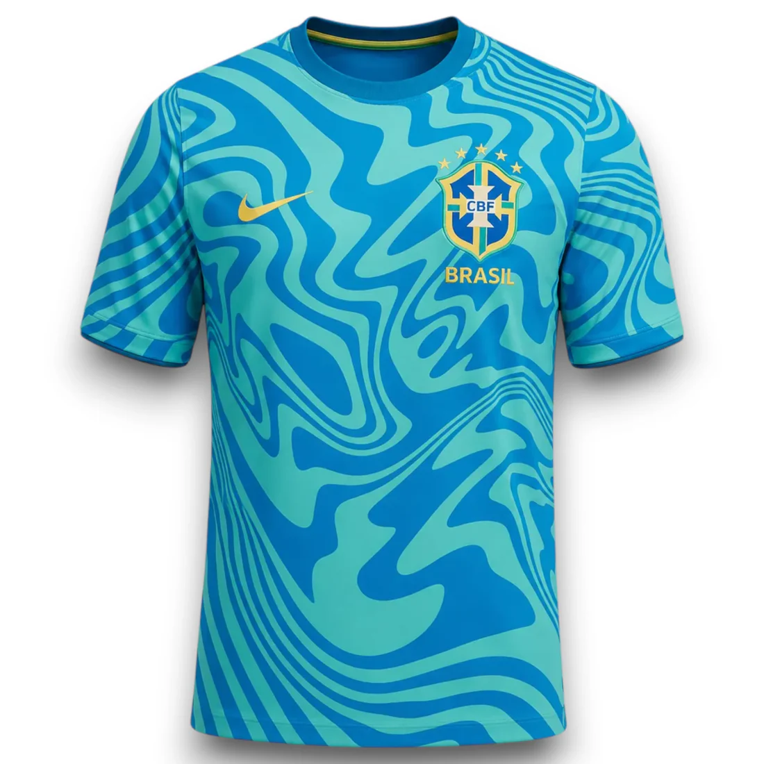 Camiseta Brasil 2026-2027 Prepartido