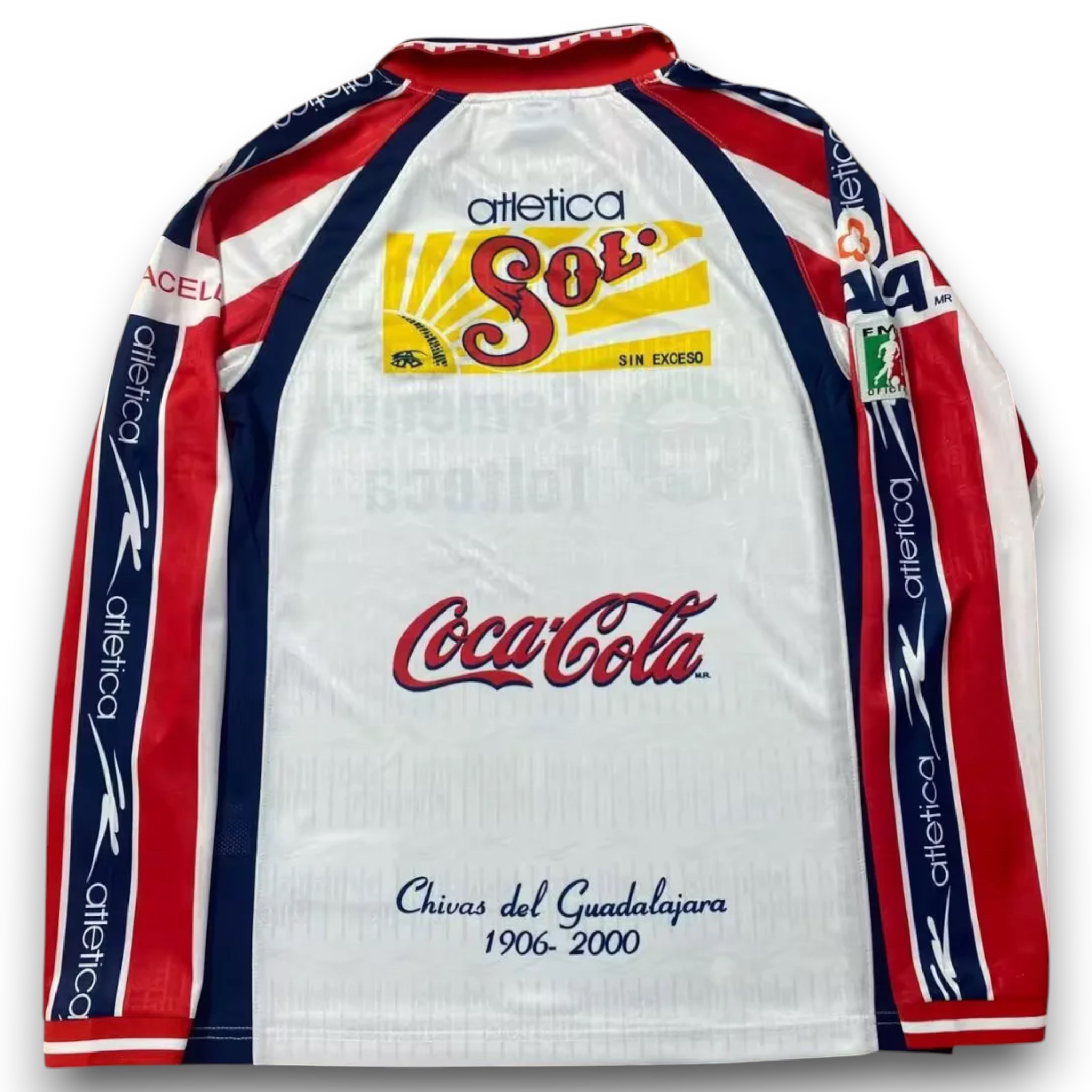 Camiseta Chivas 1999-2000 Visitante Manga Larga - Imagen 2