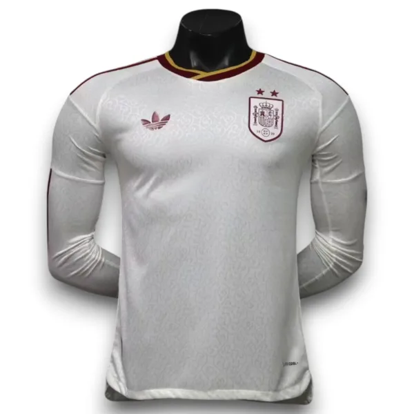 Camiseta España 2026-2027 Visitante Manga Larga – Version Pro Player