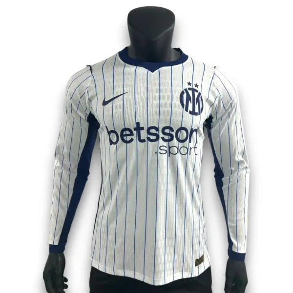 Camiseta Inter de Milán 2026-2027 Visitante Manga Larga – Versión Pro Player