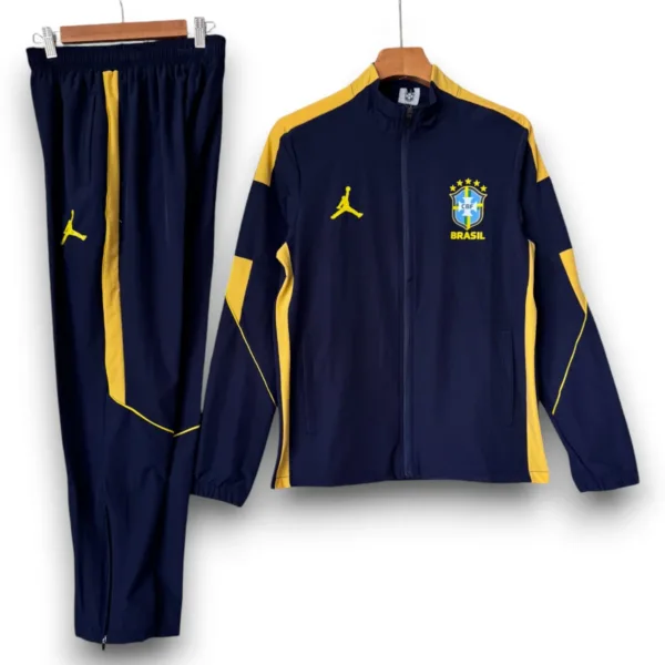 Chándal Brasil x Jordan 2026-2027 Cremallera