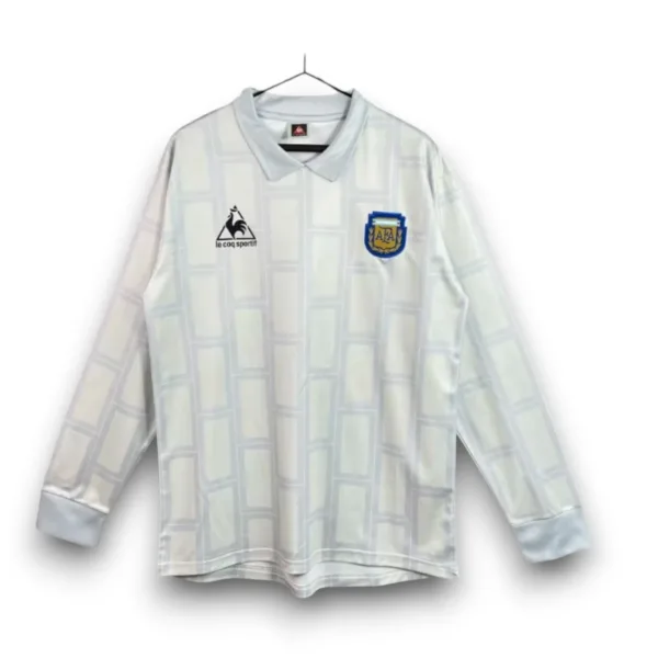 Camiseta Argentina 1986 Portero Manga Larga
