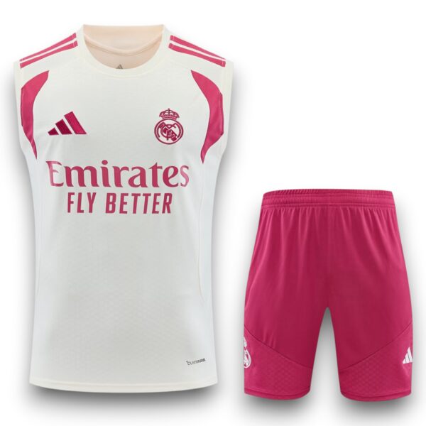 Conjunto Real Madrid 2026-2027 Alternativo 2 – Entrenamiento Tirantes