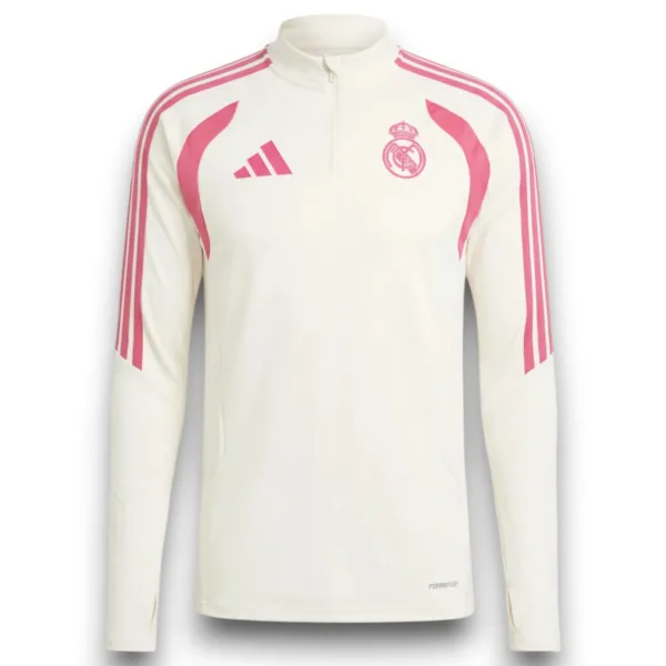 Sudadera Real Madrid 2026-2027 Blanco Entrenamiento