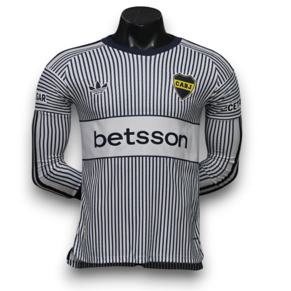 Camiseta Boca Juniors 2027 Alternativa Manga Larga – Version Pro Player