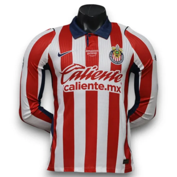 Camiseta Chivas 2026-2027 Local Manga Larga Version Pro Player