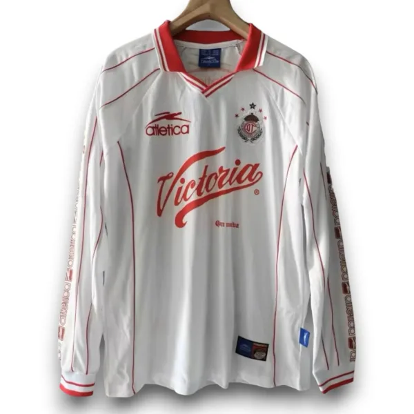 Camiseta Deportivo Toluca 1999-2000 Visitante Manga Larga