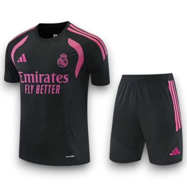 Conjunto Real Madrid 2026-27 Black – Entrenamiento