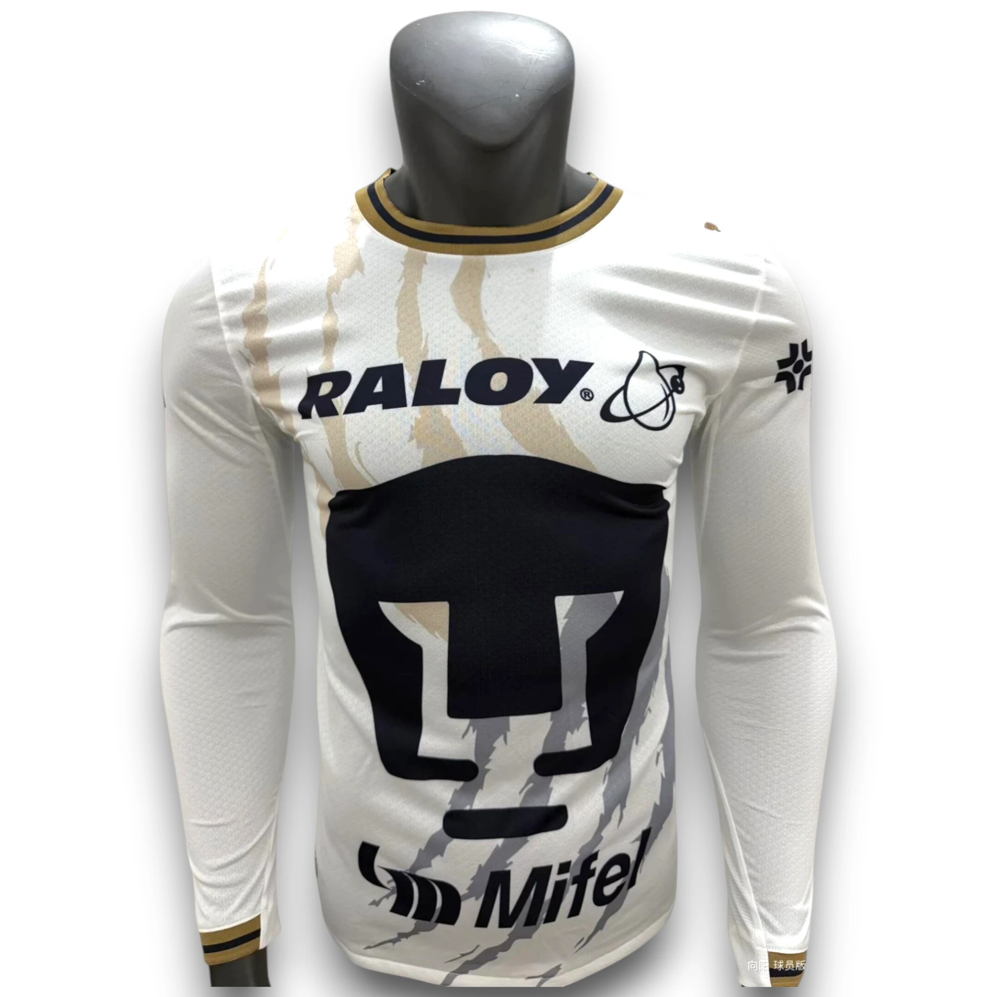 Camiseta Pumas UNAM 2026-2027 Local Manga Larga - Versión Pro Player